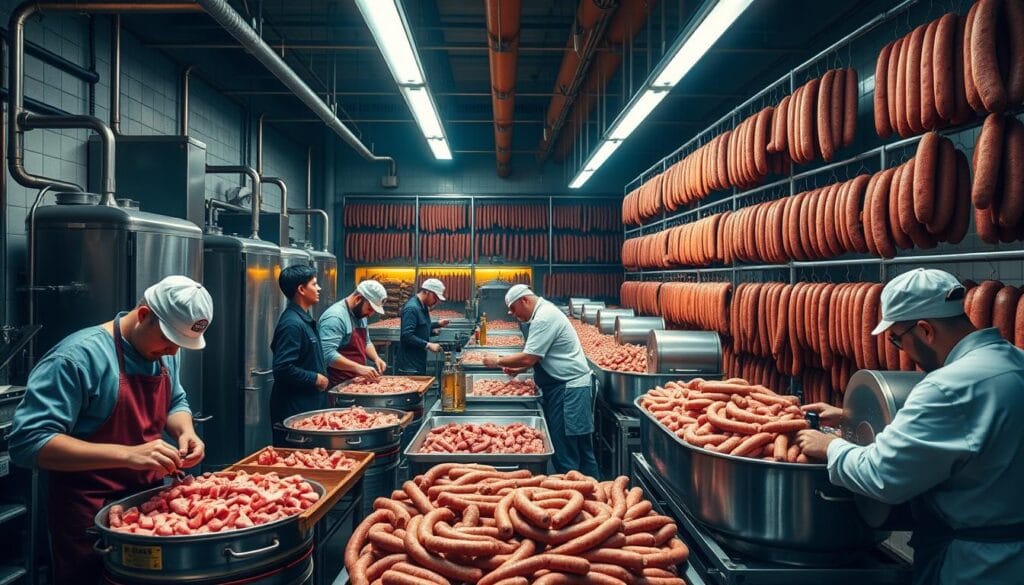cured meat production