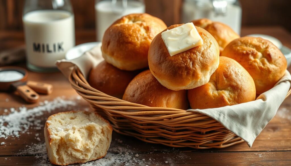 no yeast dinner rolls