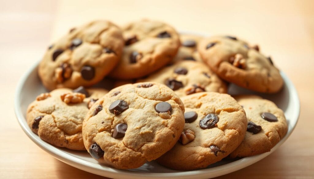 easy chocolate chip walnut cookies