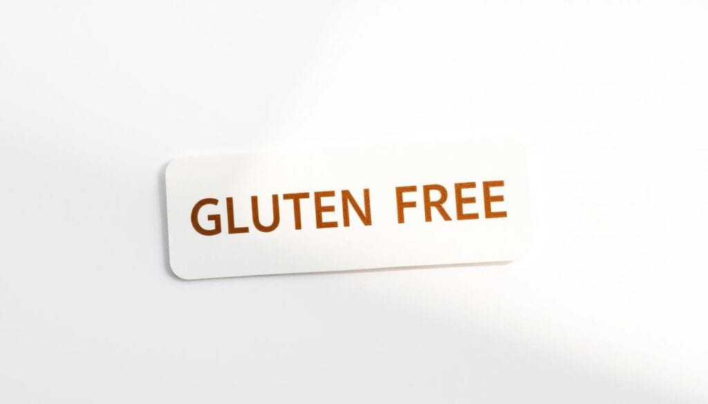 gluten-free label