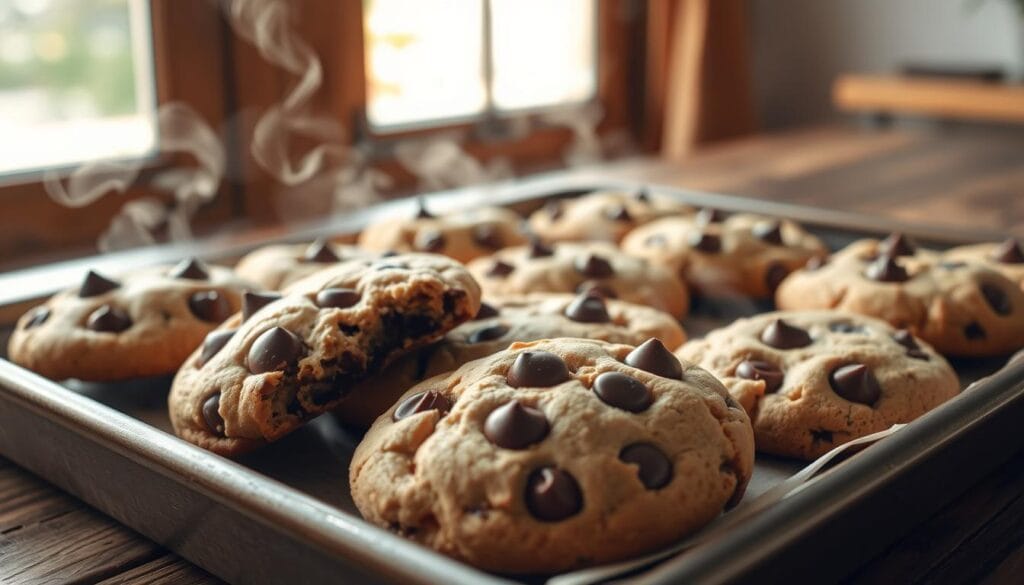 homemade chocolate chip cookies