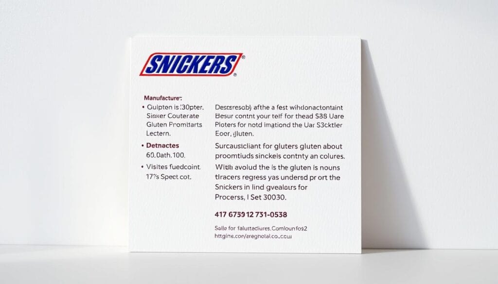 are snickers gluten-free