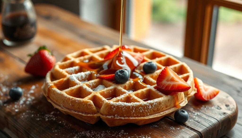 sourdough waffles