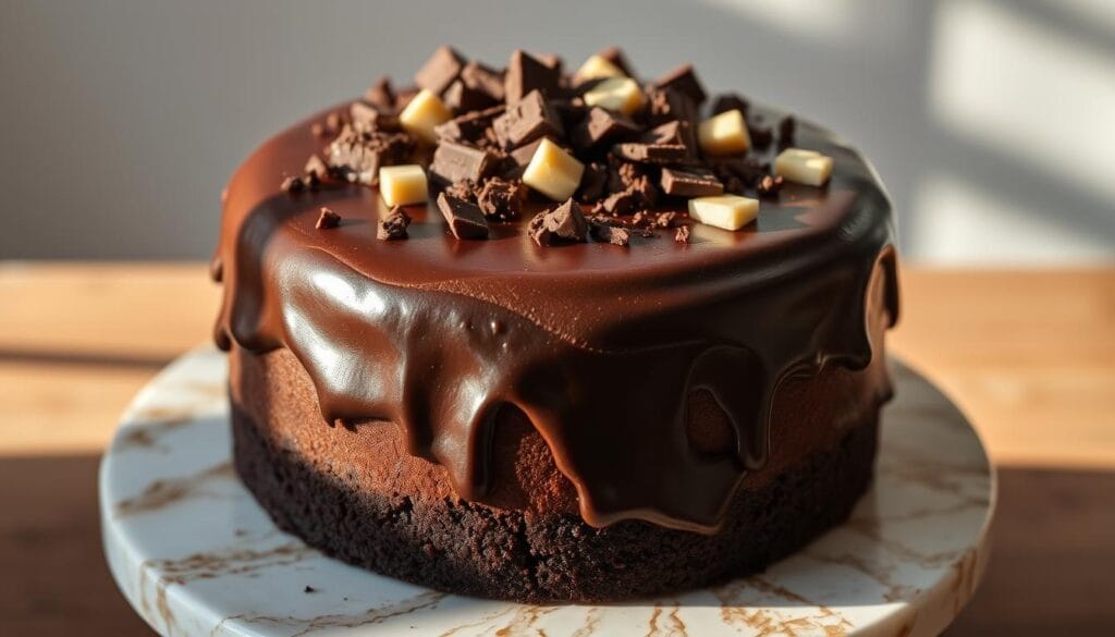 triple chocolate cake