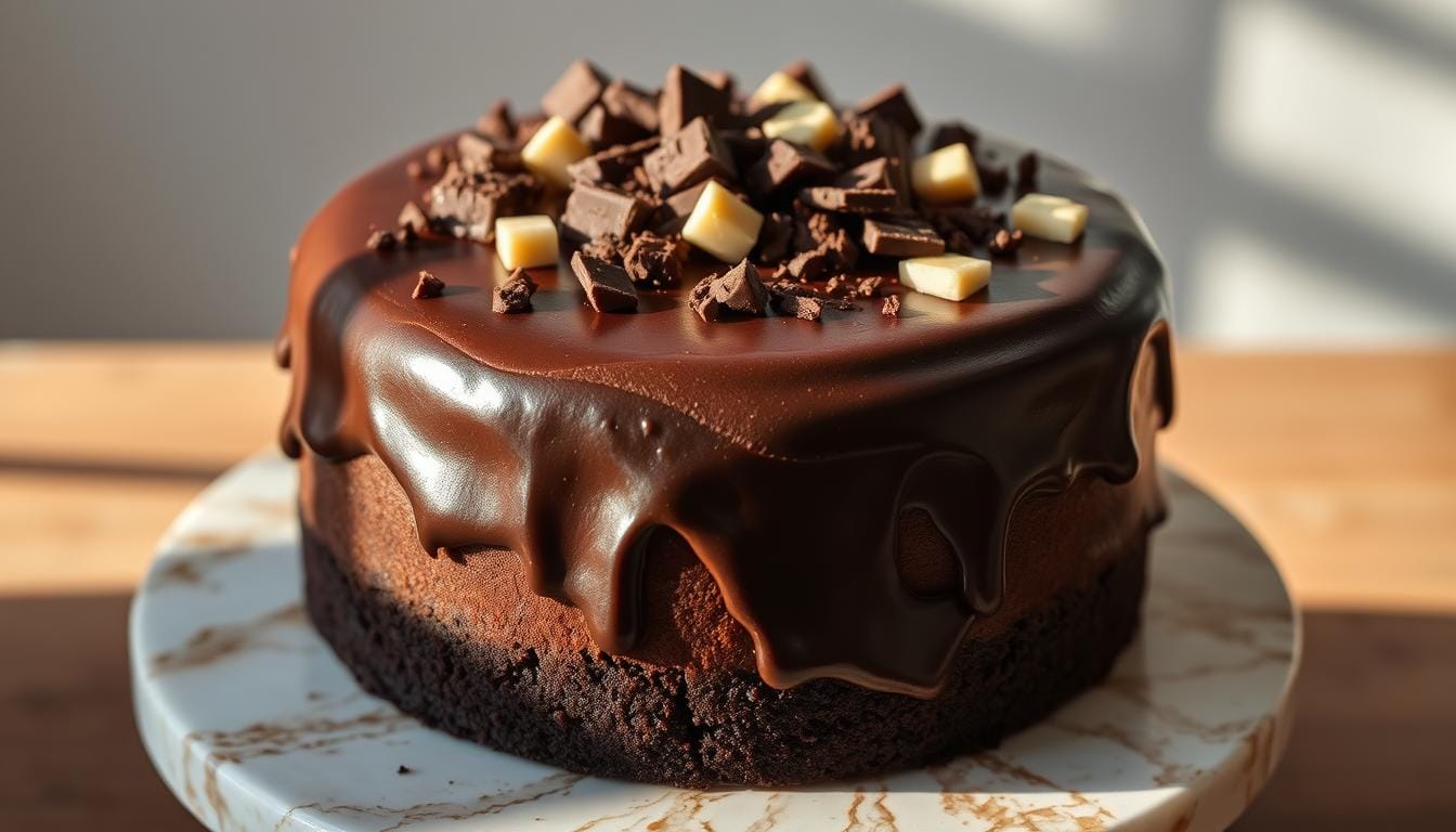 triple chocolate cake